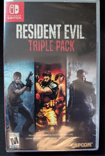 Resident evil triple - resident, 4