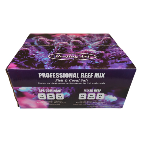 Reefing art aquarium - reefing, salt