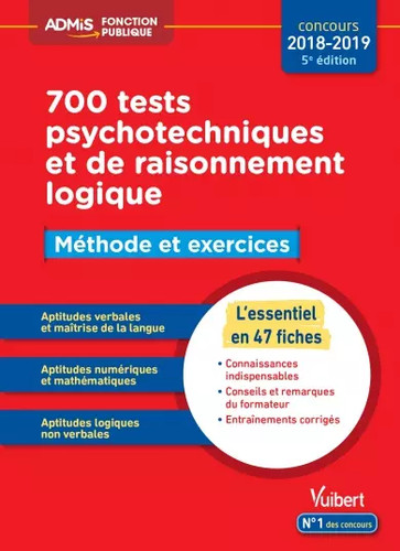 700 tests psychotechniques - tests, et