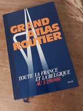Rare Book - Collection - Grand Atlas Routier 1/250 000 - France Belgium, Solar
