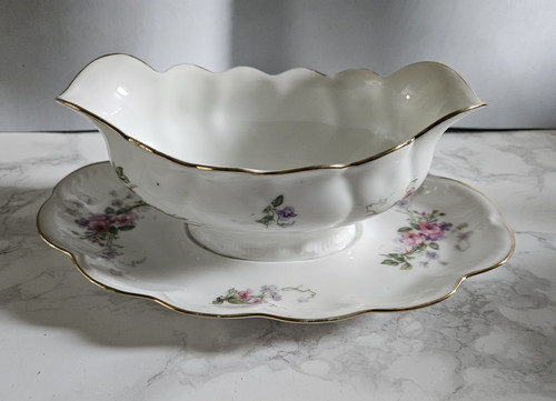 Sauciere vintage porcelaine - en,