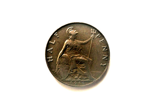 Tres beau half penny - tres,