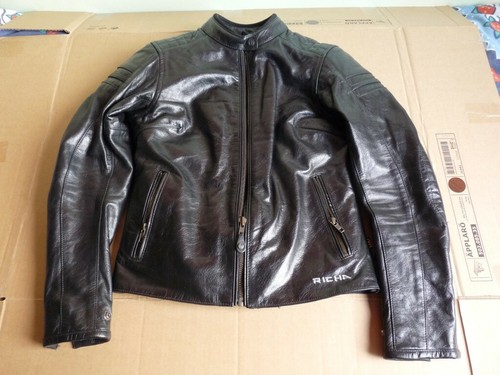 Veste blouson moto cuir - moto, en