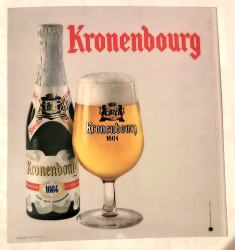 Kronenburg beer sticker - sticker,