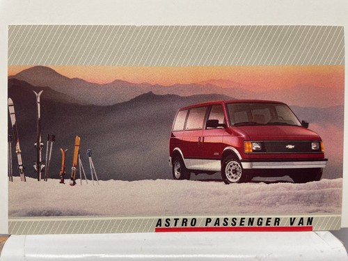Chevrolet astro van - astro, passager