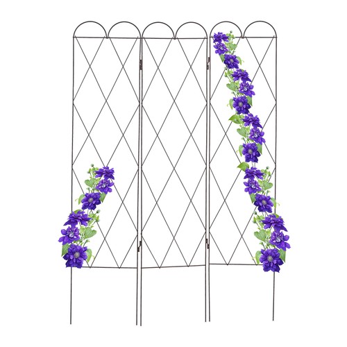 Tuteur grille treillis - , de