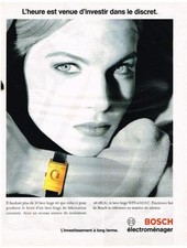 ADVERTISEMENT ADVERTISING 1993 BOSCH washing machine washing machine
