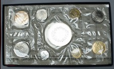 (USA) Coffret 1 c. à 50 frs., 1974 Monnaie de Paris, FDC, lartdesgents.fr p1448/
