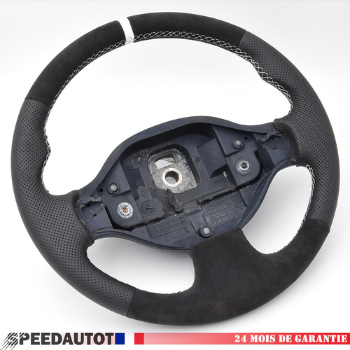 Volant cuir alcantara noir - volant,