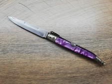 VTG RARE SPAIN SPANISH EXPOSITO ALBACETE NAVAJA HAND MADE POCKET FOLDING KNIFE