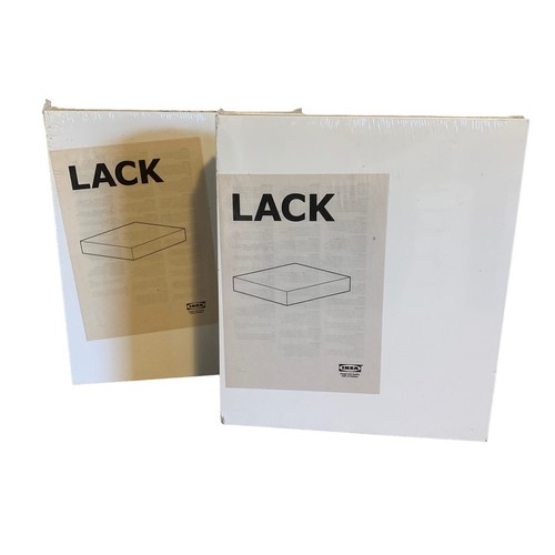 Ikea lack wall - wall, floating