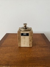 Cerri Nestore Signed Travertine Lighter - Vintage Elegance & Italian Rarity