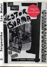 LEO MALET-NESTOR BURMA un monde étrange ENIGMATIKA-EO la butte aux cailles 1982