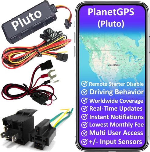 Wired gps tracker - (pluto),