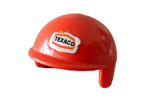 Ancien casque rouge playmobil - ancien,