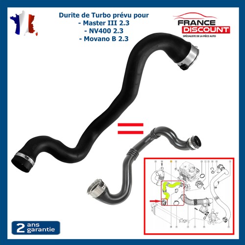 Durite turbo intercooler - durite, de
