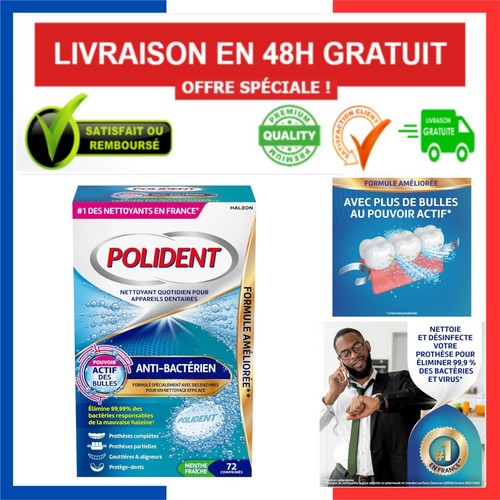 Polident nettoyant prothèses - polident,