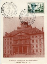 24th CONGRES NATIONAL DES COLONIAUX BREST 1954 / BARRACKS FAUTRAS