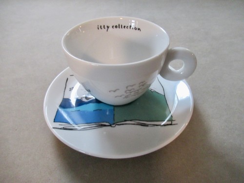 Illy cappuccino cup saucer - &,