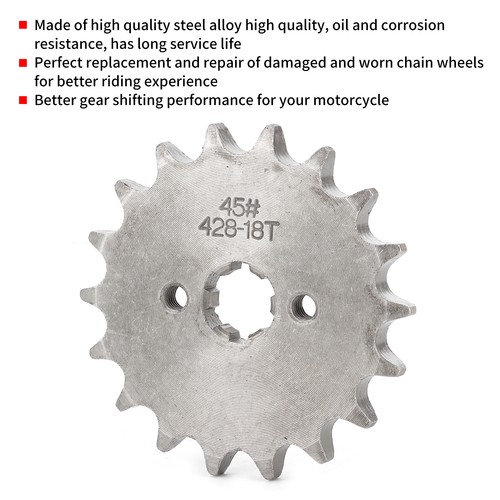 Teeth front sprocket cog - 18,