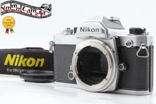 METER WORKS[Exc+5 w/Strap] Nikon FM Silver Body SLR 35mm Film Camera  From JAPAN