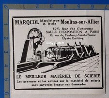 Machines à bois MARQCOL