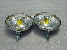Marchal 612 Driving Lights-VERY THIN, ULTRA RARE!- Carello Hella Cibie Bosch