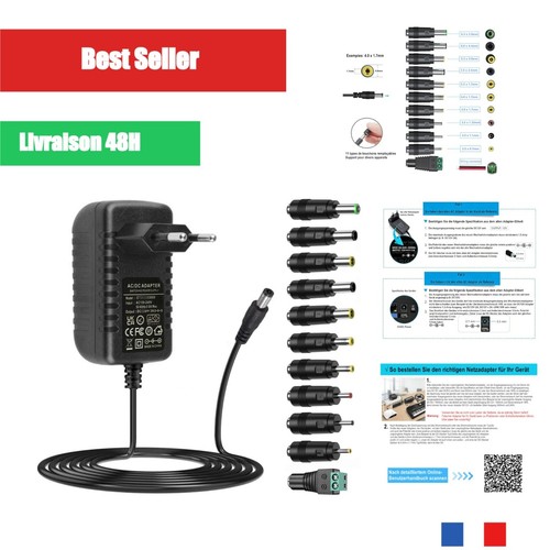Adaptateur secteur 12v - adaptateur,