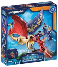 Playmobil® 71080  Dragons: Les Neuf Royaumes Jun, Eugene, Wu & Wei NEUF/ BNIB