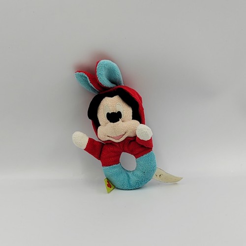 Doudou hochet mickey déguisé - hochet,