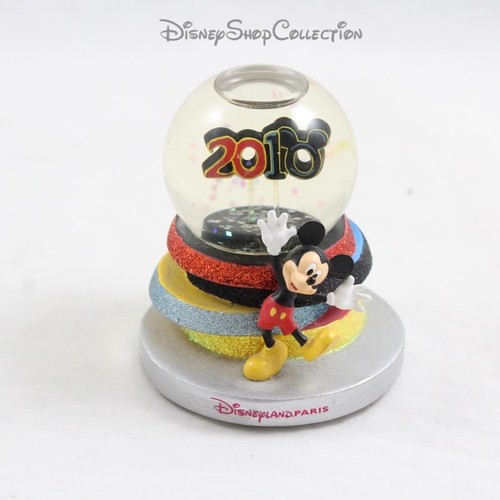 Mini snow globe mickey - snow,