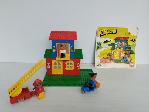 Lego fabuland 3669 - fabuland, caserne