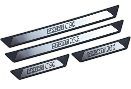 Pour polo chrome porte - vw,