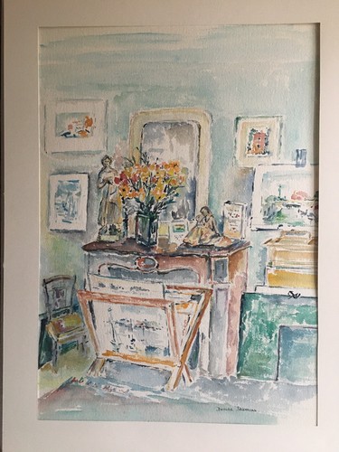 Peinture aquarelle 48x68 - peinture,