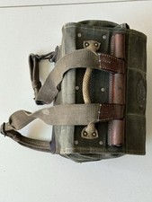 Ancienne musette militaire Suisse 1943, sac à dos avec bretelles