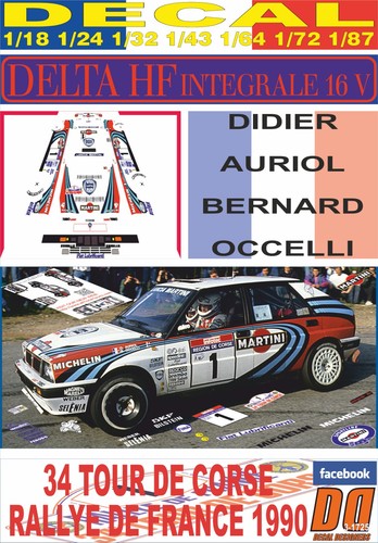 Decal lancia delta integrale - decal,