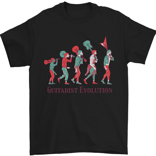 Evolution guitariste - d'un,