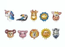 Série complète de 10 fèves