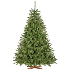 Féerie Arbres Sapin Artificiel | ÉPICÉA Naturel Avec Support En Bois Pour Sapin