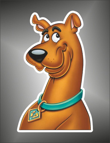 Autocollant scooby doo - scooby, decal