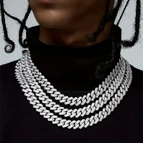 Collier iced out bling - collier,