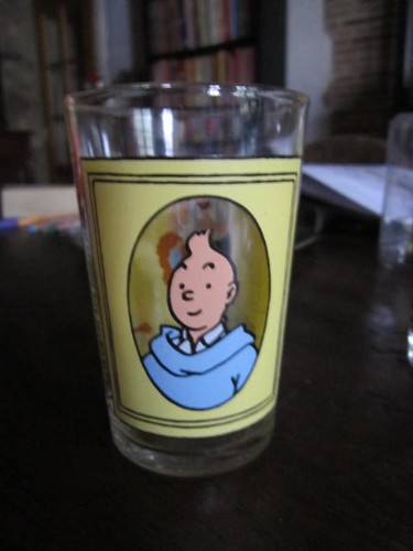 Herge tintin verre 1994 - tintin,