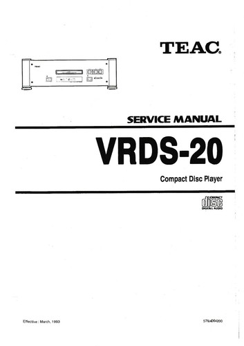Service manuel instructions - manuel, d'instructions