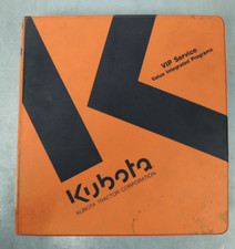 97897-10064 KUBOTA WORKSHOP MANUAL TRACTOR'S AND FRONT LOADER'S