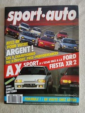 SPORT AUTO N°303 4/1987 AX