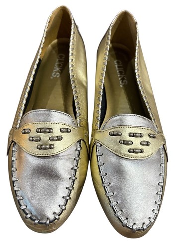 Clicks leather loafers size - clicks,