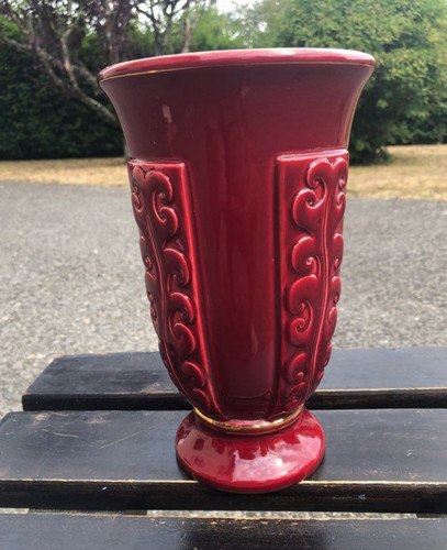 Vase art deco - art,