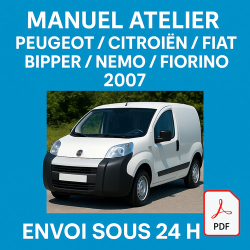 Manuel atelier peugeot bipper - atelier,