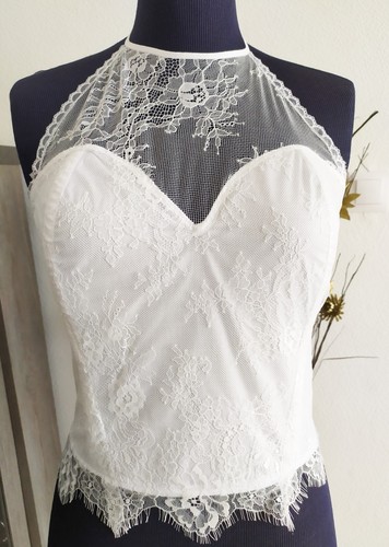 Bustier corset recouvert - /,