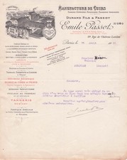 75 PARIS tanneur PASSOT 1912
